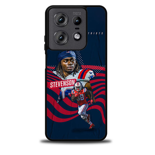 Rhamondre Stevenson New England Patriots 02 Motorola Moto Edge 5G 2025 Case
