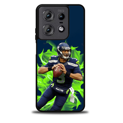 Russell Wilson Seattle Seahawks 01 Motorola Moto Edge 5G 2025 Case