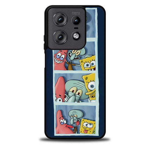 SpongeBob SquarePants Bikini Bottom trio Motorola Moto Edge 5G 2025 Case