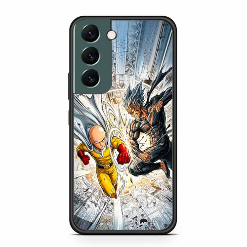 One Punch Man Saitama Vs Garou Motorola Samsung Galaxy S22 Case