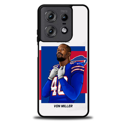 Von Miller Buffalo Bills 01 Motorola Moto Edge 5G 2025 Case