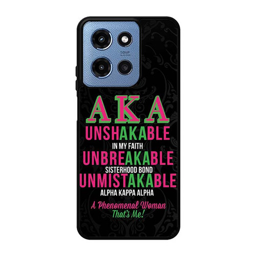 Alpha Kappa Alpha AKA Unbreakable Motorola Moto G 5G 2025 Case