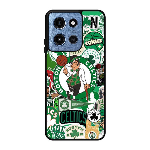 Boston Celtics Collage Motorola Moto G 5G 2025 Case