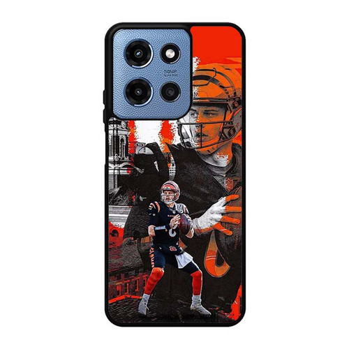 Cincinnati Bengals Quarterback Joe Burrow Motorola Moto G 5G 2025 Case