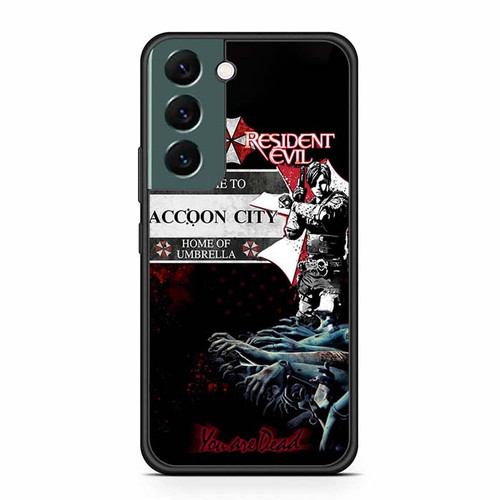 Resident Evil Home of Umbrella Collide Motorola Samsung Galaxy S22 Case