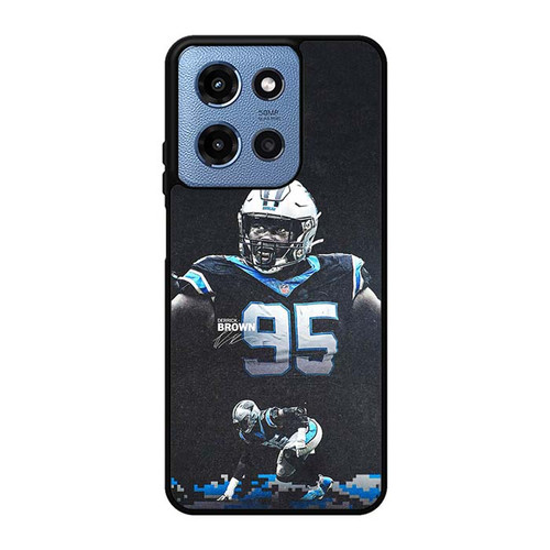 Derrick Brown Carolina Panthers 01 Motorola Moto G 5G 2025 Case
