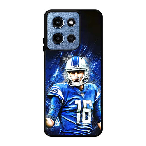 Jared Goff Detroit Lions 01 Motorola Moto G 5G 2025 Case