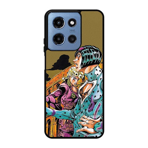 JoJos Bizarre Adventure Giorno and Bruno Motorola Moto G 5G 2025 Case