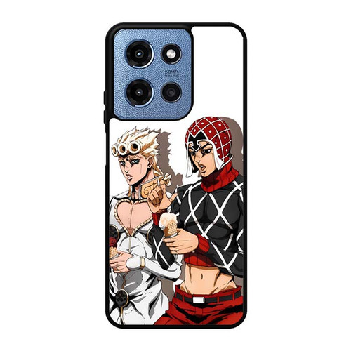 JoJos Bizarre Adventure Mista and Giorno Motorola Moto G 5G 2025 Case