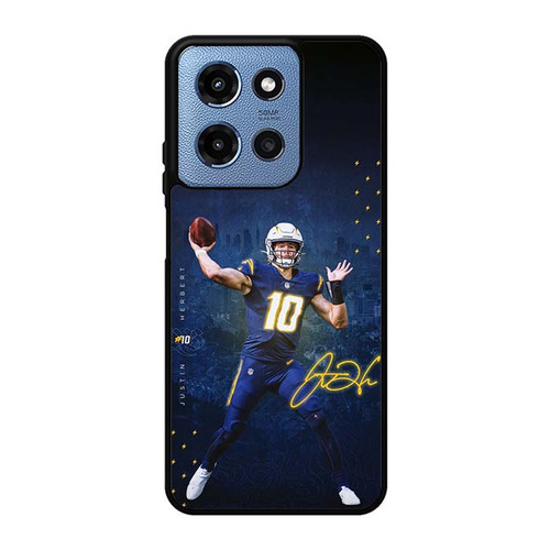 Justin Herbert Los Angeles Chargers 02 Motorola Moto G 5G 2025 Case