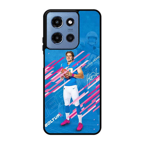 Justin Herbert Los Angeles Chargers 05 Motorola Moto G 5G 2025 Case
