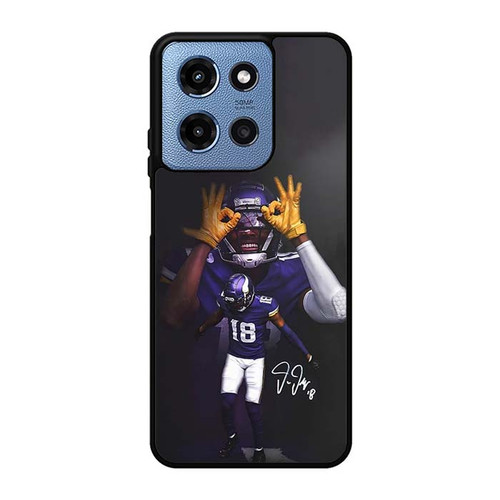 Justin Jefferson Minnesota Vikings 02 Motorola Moto G 5G 2025 Case