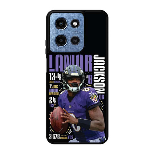 Lamar Jackson Baltimore Ravens 03 Motorola Moto G 5G 2025 Case