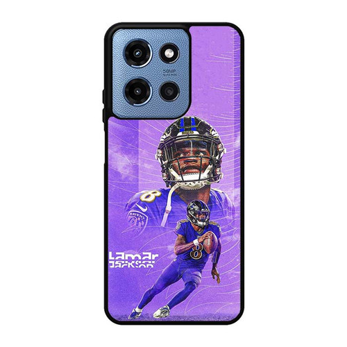 Lamar Jackson Baltimore Ravens 04 Motorola Moto G 5G 2025 Case