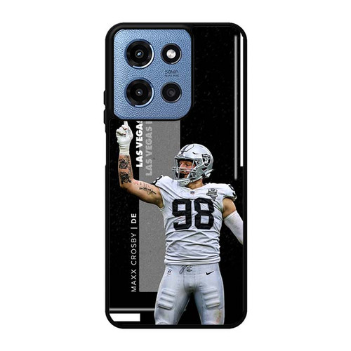 Maxx Crosby Las Vegas Raiders 01 Motorola Moto G 5G 2025 Case
