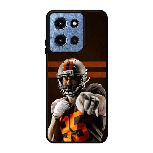 Myles Garrett Cleveland Browns 04 Motorola Moto G 5G 2025 Case