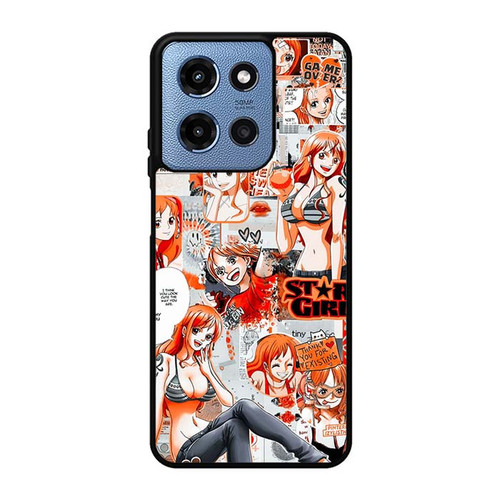 Nami One Piece Series Collages Motorola Moto G 5G 2025 Case