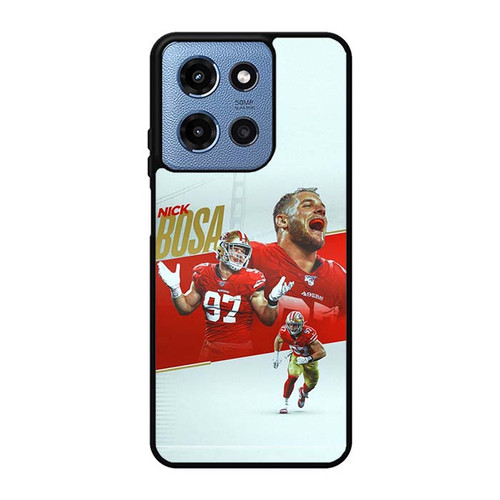 Nick Bosa San Francisco 49ers 03 Motorola Moto G 5G 2025 Case