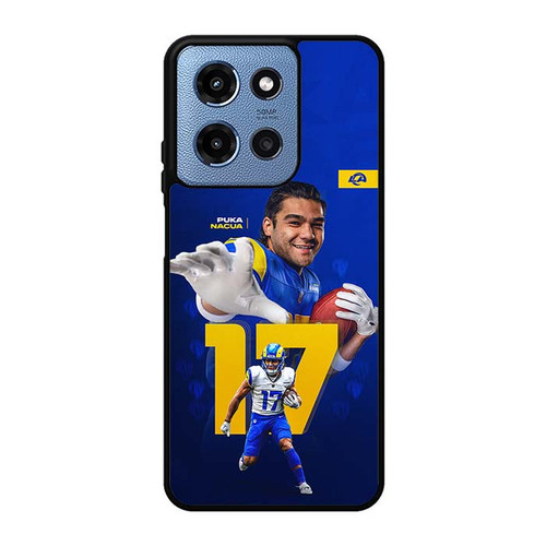 Puka Nacua Los Angeles Rams 01 Motorola Moto G 5G 2025 Case