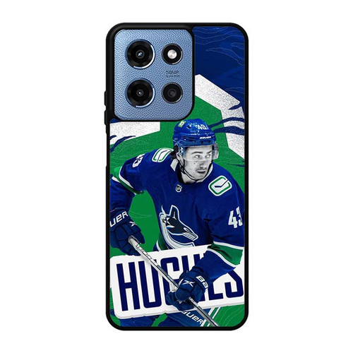 Quinn Hughes Vancouver Canucks Motorola Moto G 5G 2025 Case