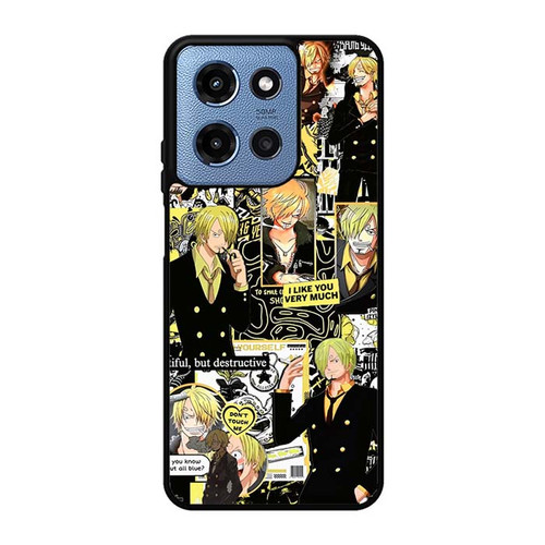 Sanji One Piece Series Collages Motorola Moto G 5G 2025 Case