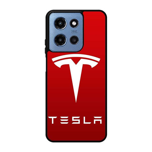 Tesla Silicon and Steel Motorola Moto G 5G 2025 Case