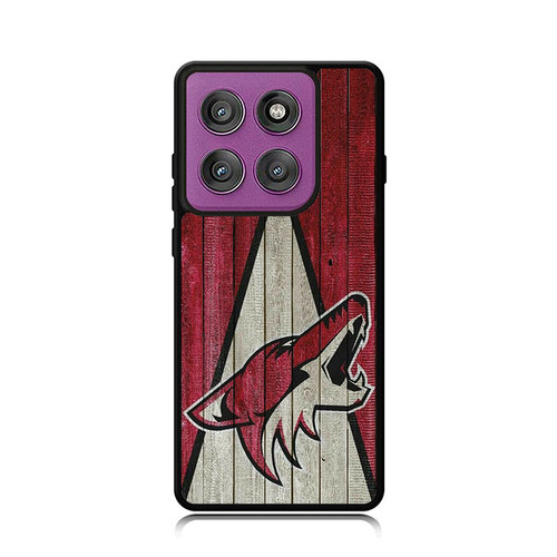 Arizona Coyotes Wood Pattern Motorola Moto G Power 5G 2025 Case