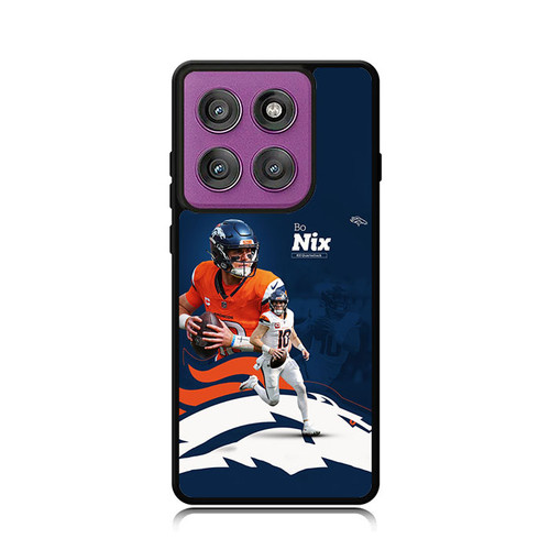 Bo Nix Denver Broncos Motorola Moto G Power 5G 2025 Case