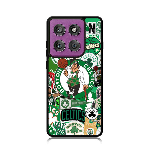 Boston Celtics Collage Motorola Moto G Power 5G 2025 Case