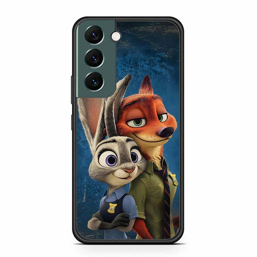 Zootopias Hopps and Nick Brave Hearts Motorola Samsung Galaxy S22 Case
