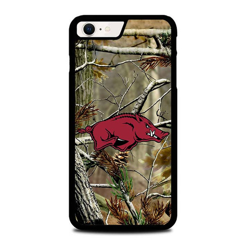 Arkansas Razorbacks Camo iPhone SE 2022 Case