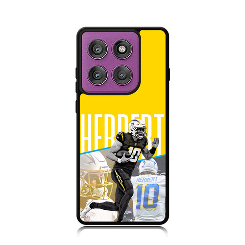 Justin Herbert Los Angeles Chargers 06 Motorola Moto G Power 5G 2025 Case