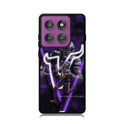 Justin Jefferson Minnesota Vikings 01 Motorola Moto G Power 5G 2025 Case