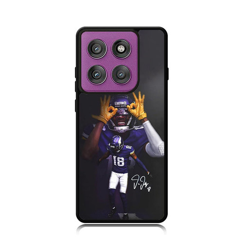 Justin Jefferson Minnesota Vikings 02 Motorola Moto G Power 5G 2025 Case