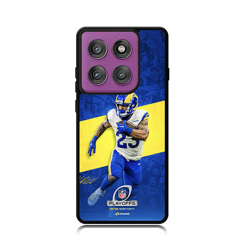 Kyren Williams Los Angeles Rams 04 Motorola Moto G Power 5G 2025 Case
