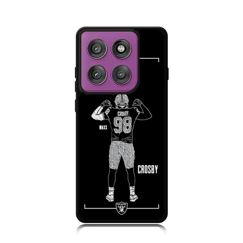 Maxx Crosby Las Vegas Raiders 03 Motorola Moto G Power 5G 2025 Case