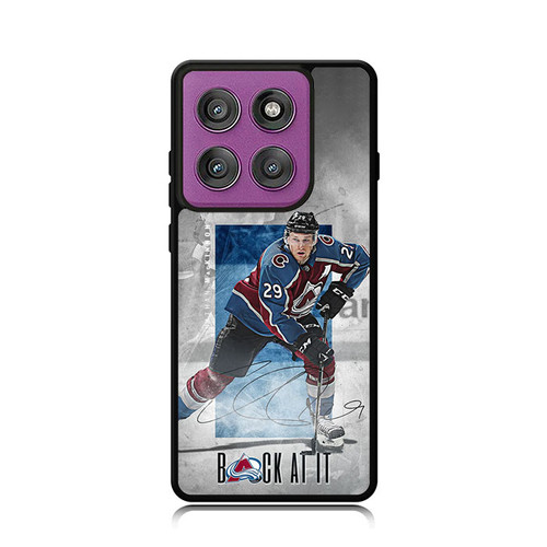 Nathan MacKinnon Colorado Avalanche Motorola Moto G Power 5G 2025 Case