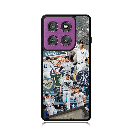 New York Yankees Aesthetic Collage Motorola Moto G Power 5G 2025 Case