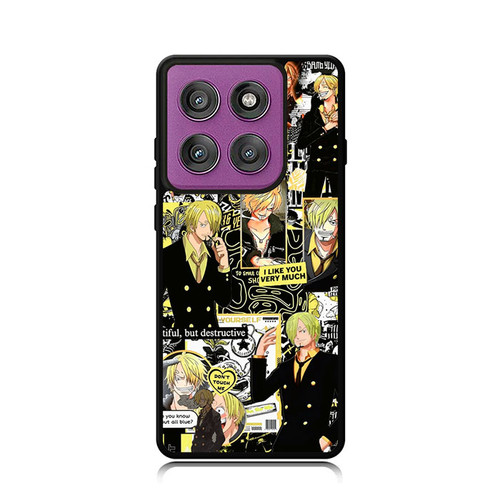 Sanji One Piece Series Collages Motorola Moto G Power 5G 2025 Case