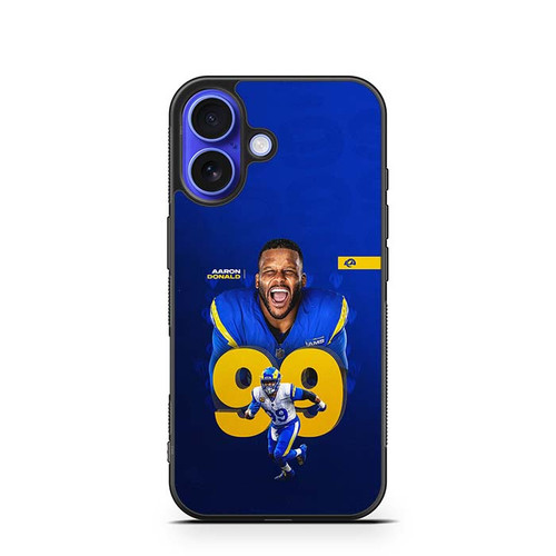 Aaron Donald Los Angeles Rams 05 iPhone 16 Case
