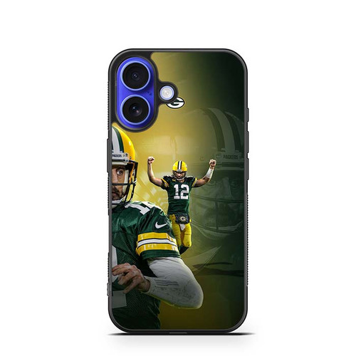 Aaron Rodgers Green Bay Packers 02 iPhone 16 Case