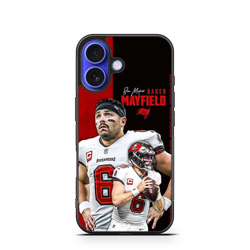 Baker Mayfield Tampa Bay Buccaneers 01 iPhone 16 Case