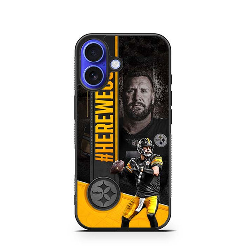 Ben Roethlisberger Pittsburgh Steelers iPhone 16 Case