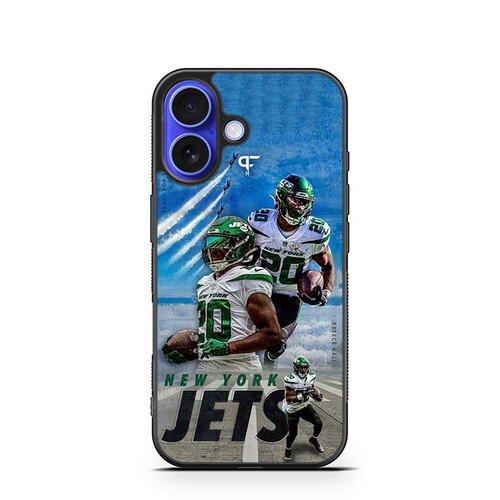 Breece Hall New York Jets 01 iPhone 16 Case