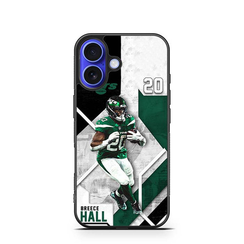 Breece Hall New York Jets 02 iPhone 16 Case