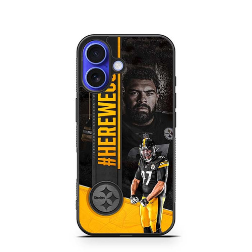 Cameron Heyward Pittsburgh Steelers 01 iPhone 16 Case