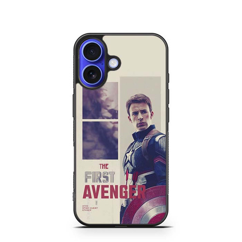 Captain America First Avenger iPhone 16 Case