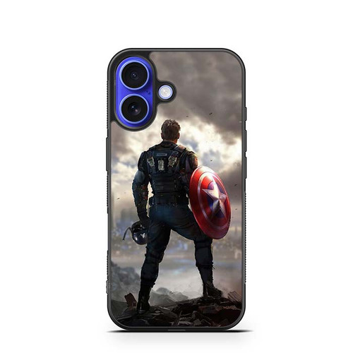 Captain America The Avengers End Game iPhone 16 Case