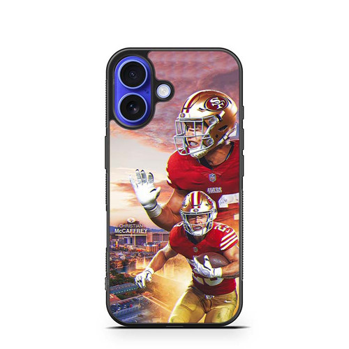 Christian McCaffrey San Francisco 49ers 03 iPhone 16 Case