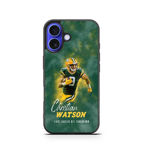 Christian Watson Green Bay Packers 02 iPhone 16 Case